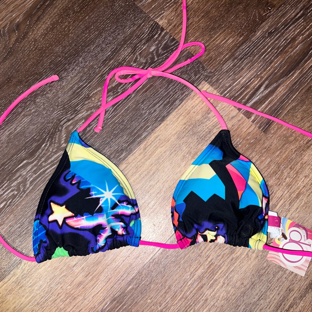 y2k OP. bikini top